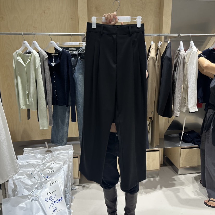 DEUO韓國直郵㊣女士新品25秋冬推薦休閑熱賣時尚真品休閑褲DEUO休閑褲圖色2