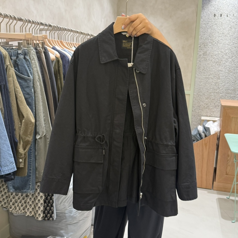 DELI JENNY東大門㊣代購女裝新款25秋冬推薦休閑時尚熱賣夾克DELI JENNY夾克圖色2