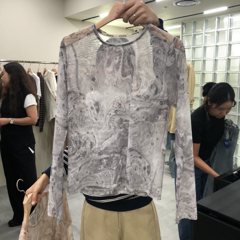 URBANSTORY/REMAKING東大門㊣直郵女裝新款職業時尚長袖T恤Remaking/URBANSTORY長袖T恤圖色2