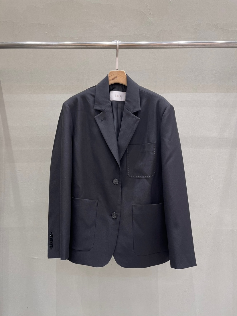 THE MUI東大門㊣直郵女裝新品職業人氣25秋冬時尚休閑夾克THE MUI夾克圖色3