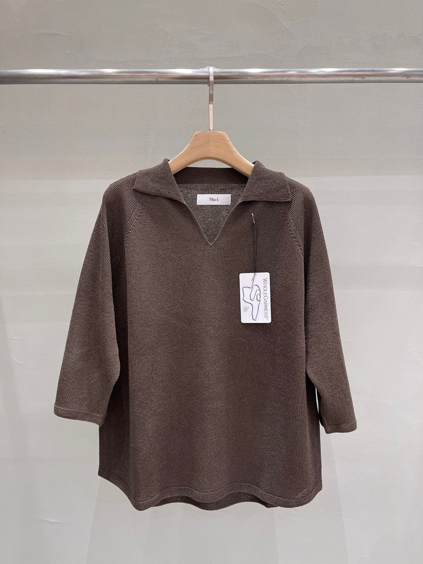 THE MUI韓國代購㊣女士新品熱賣職業真品時尚休閑推薦針織衫THE MUI針織衫圖色2