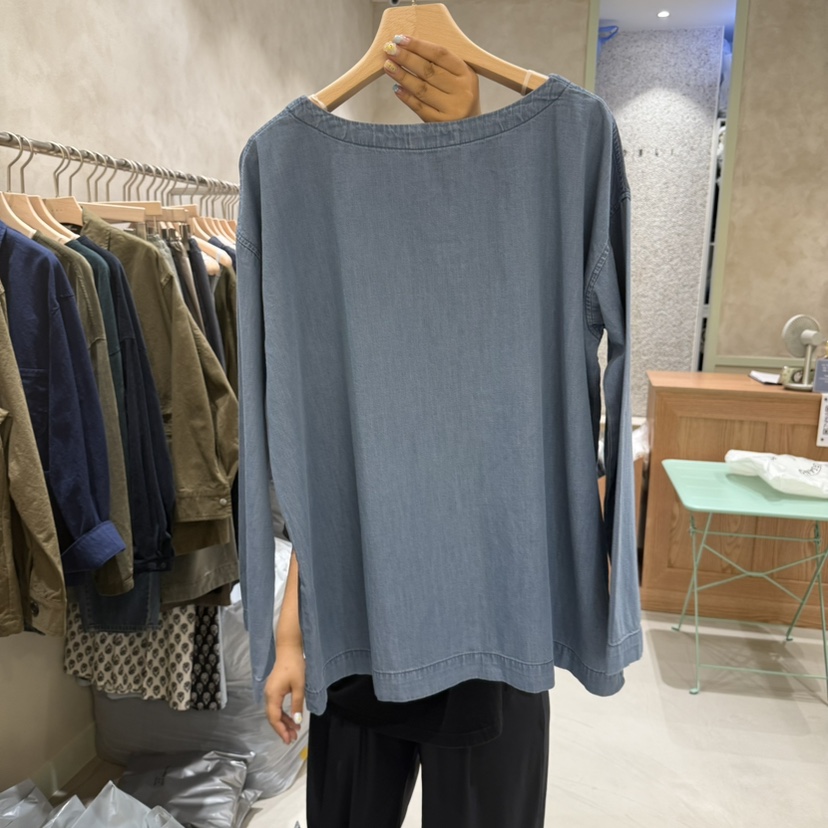 DELI JENNY韓國代購㊣女裝新品25秋冬休閑真品職業襯衫蕾絲衫DELI JENNY襯衫/蕾絲衫