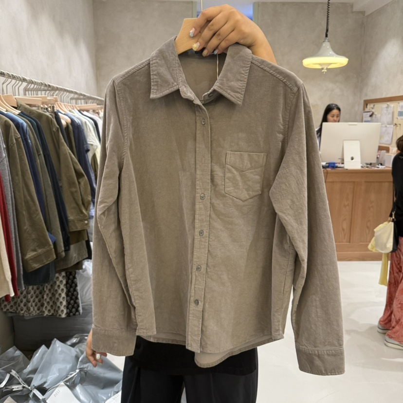 DELI JENNY韓國直郵㊣女裝新品推薦職業休閑25秋冬襯衫蕾絲衫DELI JENNY襯衫/蕾絲衫圖色2