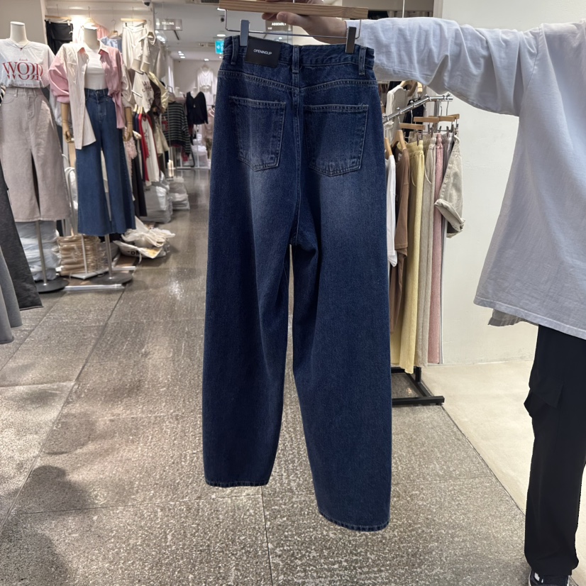 CELINA東大門㊣直郵女士新品時尚職業25秋冬休閑人氣牛仔褲CELI_NA牛仔褲