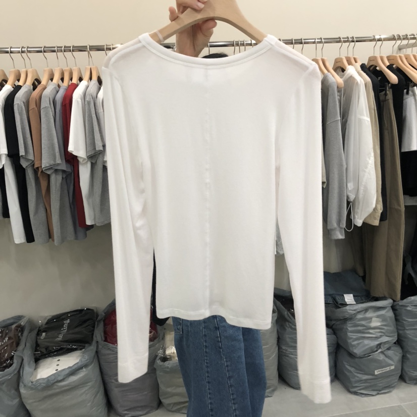 URBANSTORY/REMAKING東大門㊣代購女裝新款職業推薦長袖T恤Remaking/URBANSTORY長袖T恤