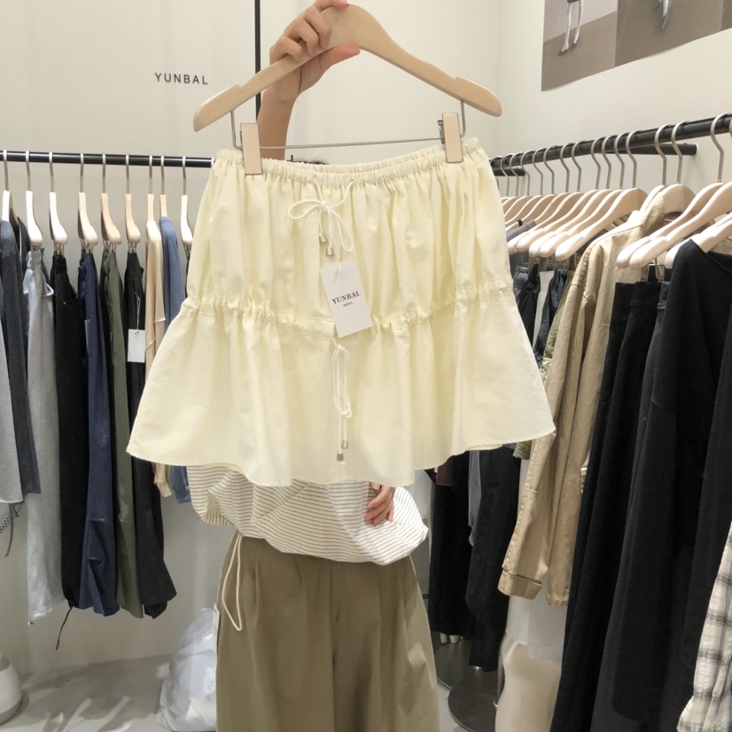 YUNBAL東大門㊣實拍女裝新款休閑職業真品時尚人氣熱賣短裙YUNBAL短裙圖色1