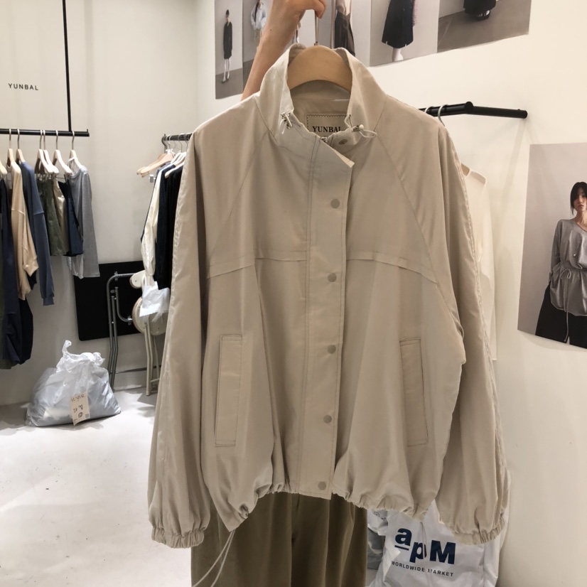 YUNBAL東大門㊣實拍女裝新款人氣時尚推薦25秋冬職業休閑夾克YUNBAL夾克圖色1