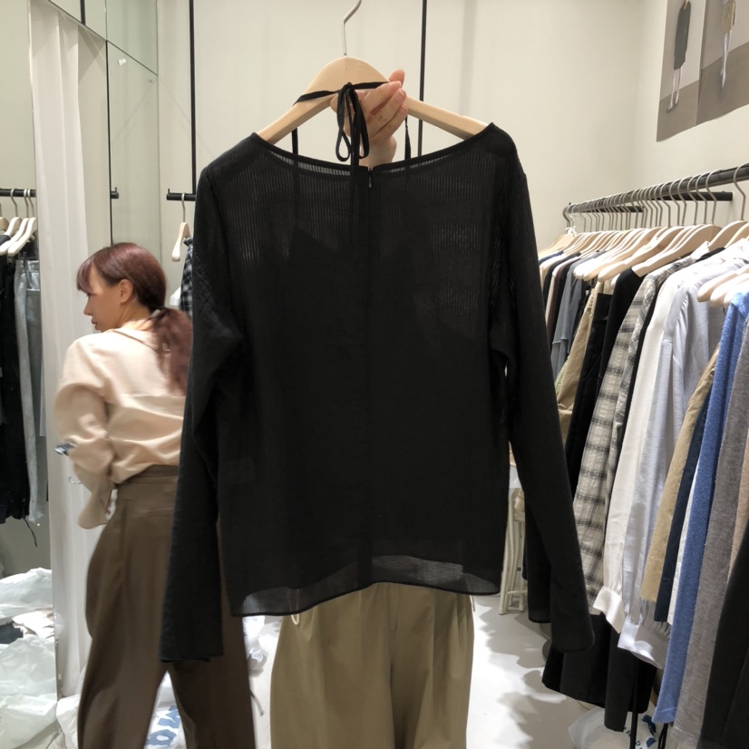 YUNBAL東大門㊣直郵女士新品人氣時尚真品襯衫蕾絲衫假兩件YUNBAL襯衫/蕾絲衫