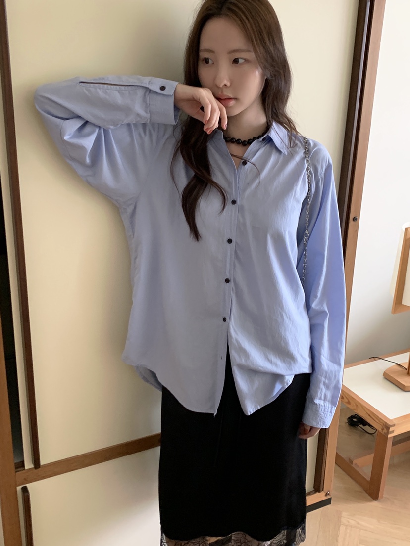THE ABLE韓國代購㊣女士新款真品25秋冬職業人氣襯衫蕾絲衫THE ABLE/TA襯衫/蕾絲衫