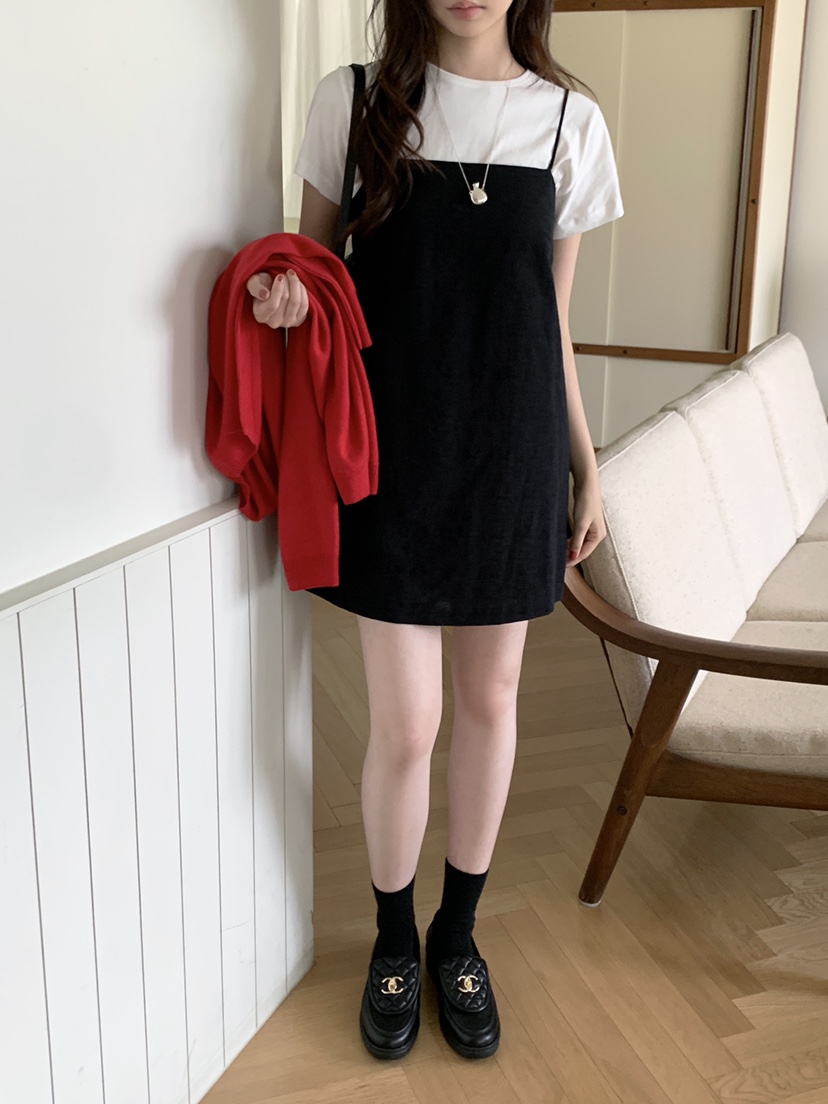 THE ABLE韓國代購㊣女裝新款休閑人氣推薦職業25秋冬連衣裙THE ABLE/TA連衣裙