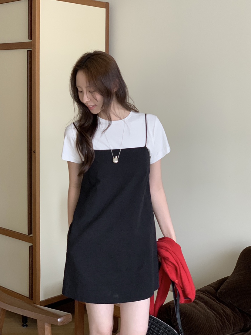 THE ABLE韓國代購㊣女裝新款休閑人氣推薦職業25秋冬連衣裙THE ABLE/TA連衣裙