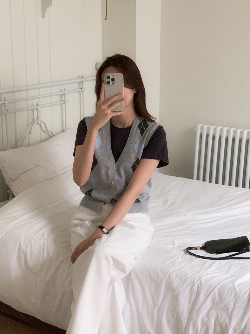 THE ABLE韓國代購㊣女士新款真品職業時尚推薦人氣25秋冬馬甲THE ABLE/TA馬甲