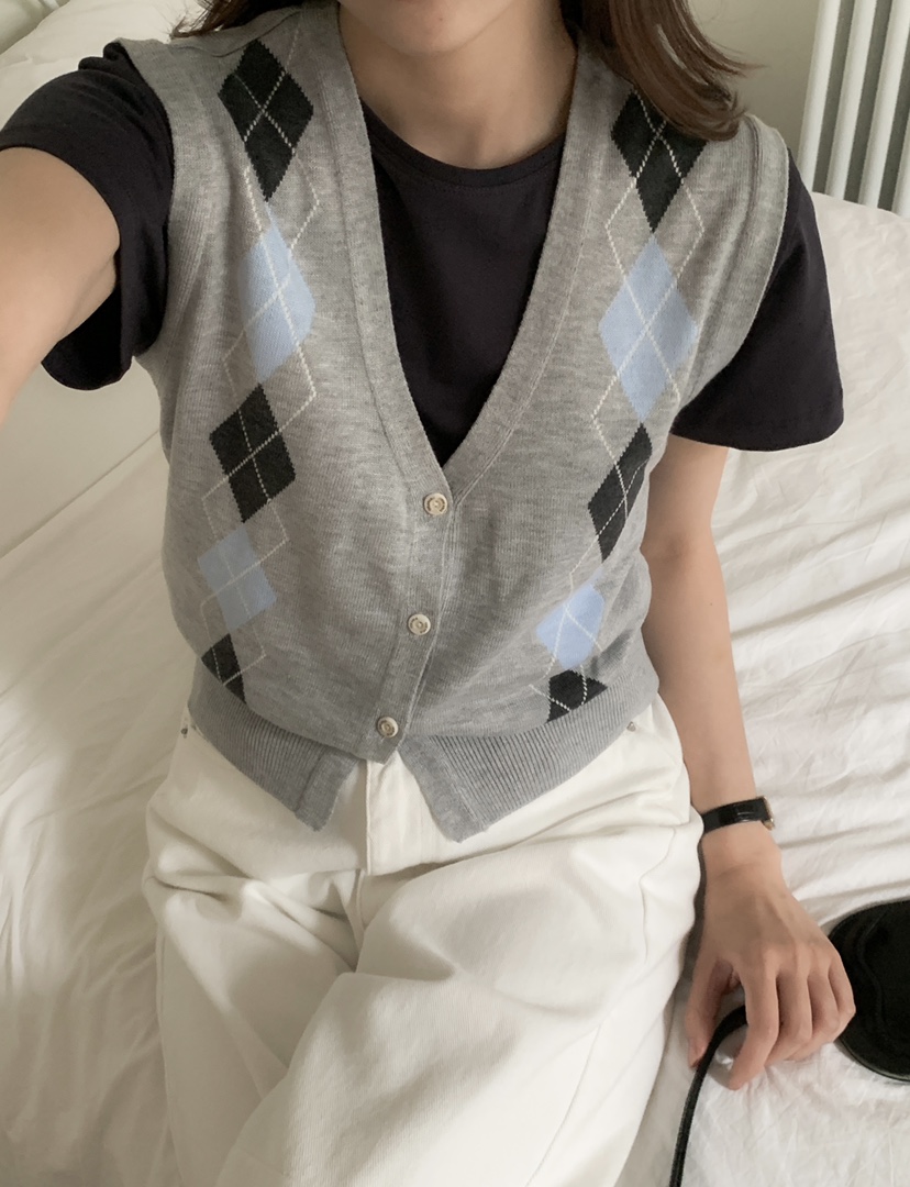 THE ABLE韓國代購㊣女士新款真品職業時尚推薦人氣25秋冬馬甲THE ABLE/TA馬甲