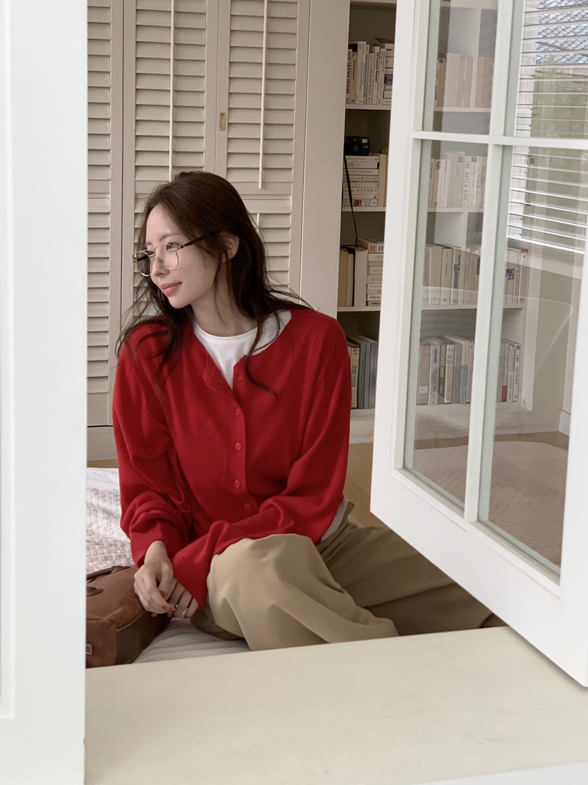 THE ABLE韓國直郵㊣女裝新款推薦人氣職業休閑真品針織衫開衫THE ABLE/TA針織衫