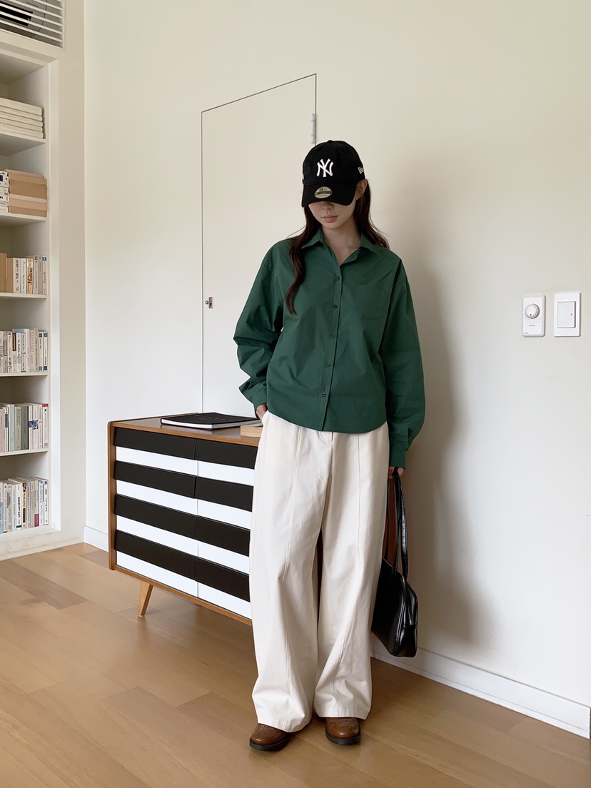 THE ABLE韓國直郵㊣女裝新款人氣休閑職業時尚熱賣襯衫蕾絲衫THE ABLE/TA襯衫/蕾絲衫