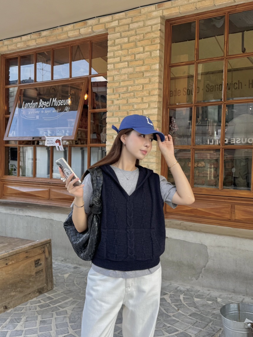 THE ABLE韓國直郵㊣女裝新品25秋冬時尚真品休閑熱賣吊帶背心THE ABLE/TA吊帶/背心