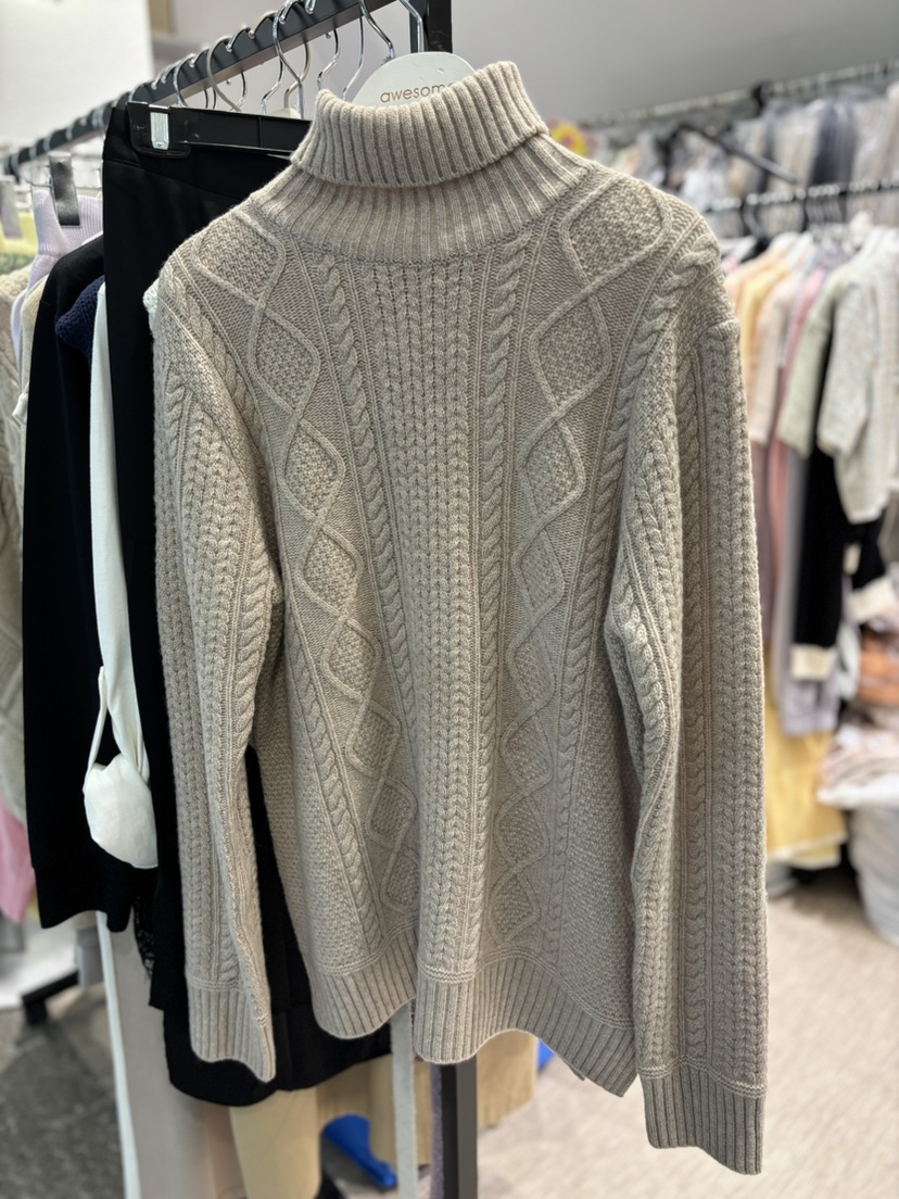 AWESOME-L東大門㊣直郵女士新品人氣真品休閑職業時尚毛衣AWESOME-L毛衣