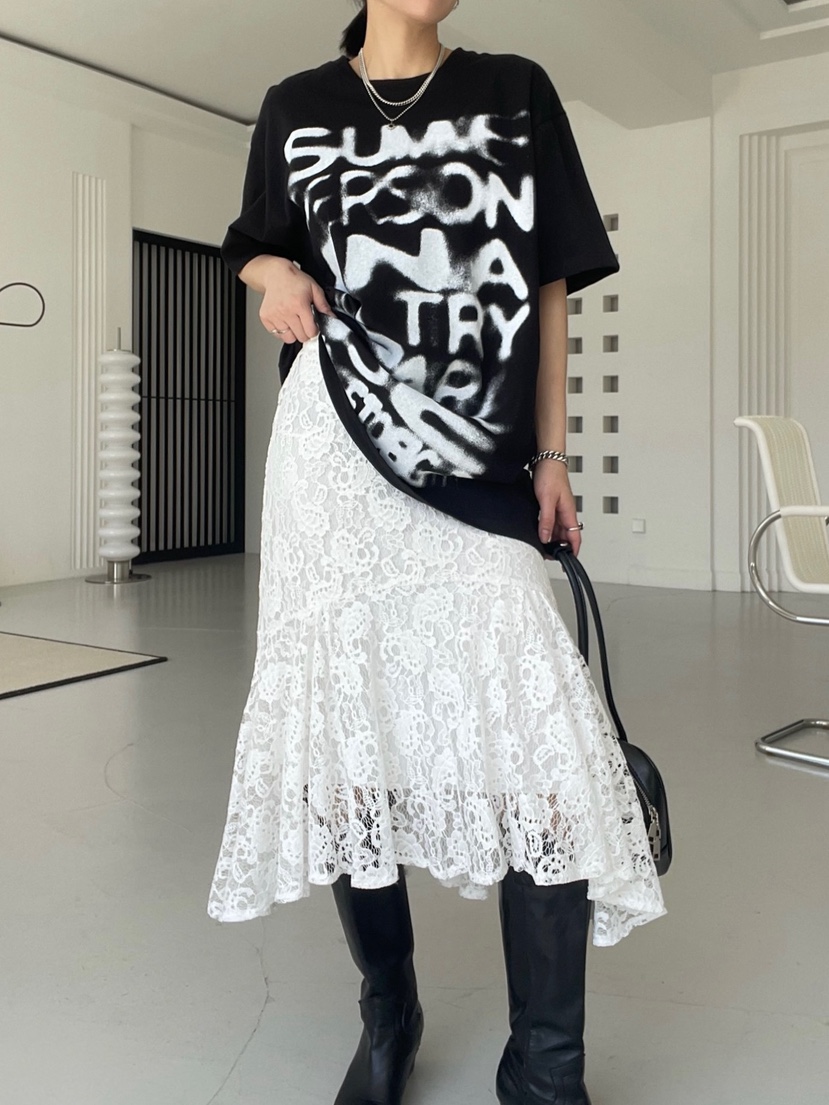 REIZ韓國代購㊣女士新款時尚休閑推薦熱賣人氣半身裙中短裙REIZ半身裙/中短裙