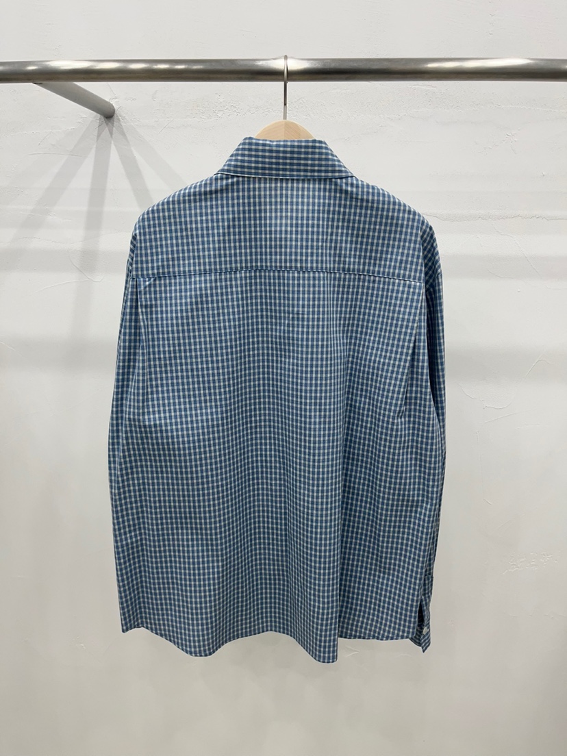 BLANC-A韓國直郵㊣女士新款職業熱賣休閑真品襯衫蕾絲衫格紋BLANC-A襯衫/蕾絲衫