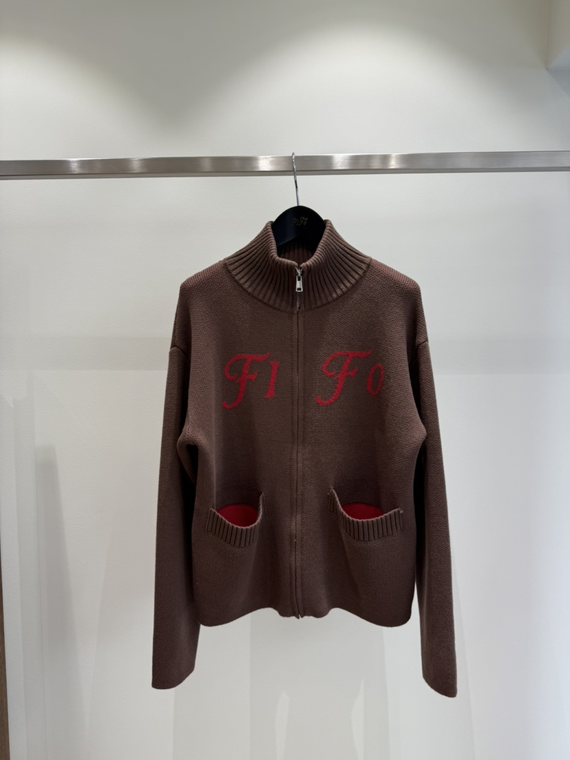 FIFO東大門㊣代購女士新品真品熱賣推薦25秋冬休閑夾克拉鏈FIFO夾克圖色2