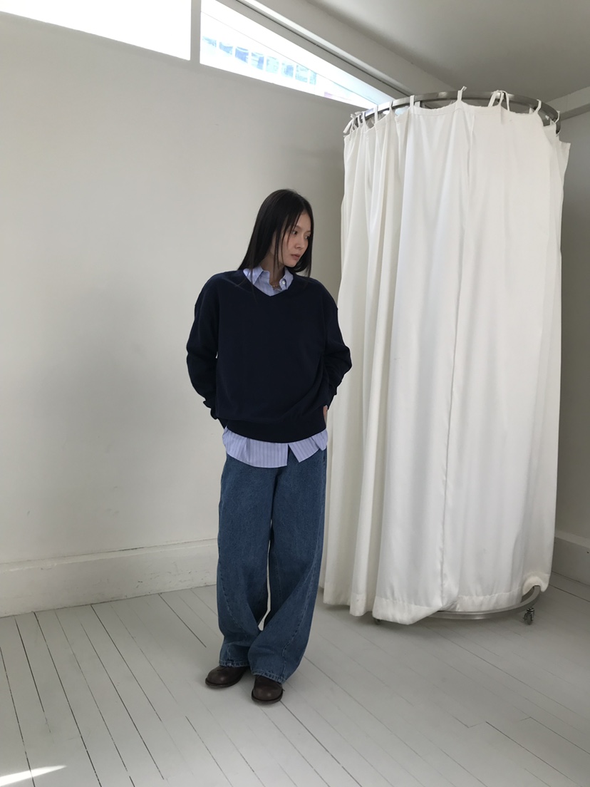 FAVE/FAVOURITE東大門㊣實拍女裝新品25秋冬職業針織衫羊絨FAVOURITE針織衫