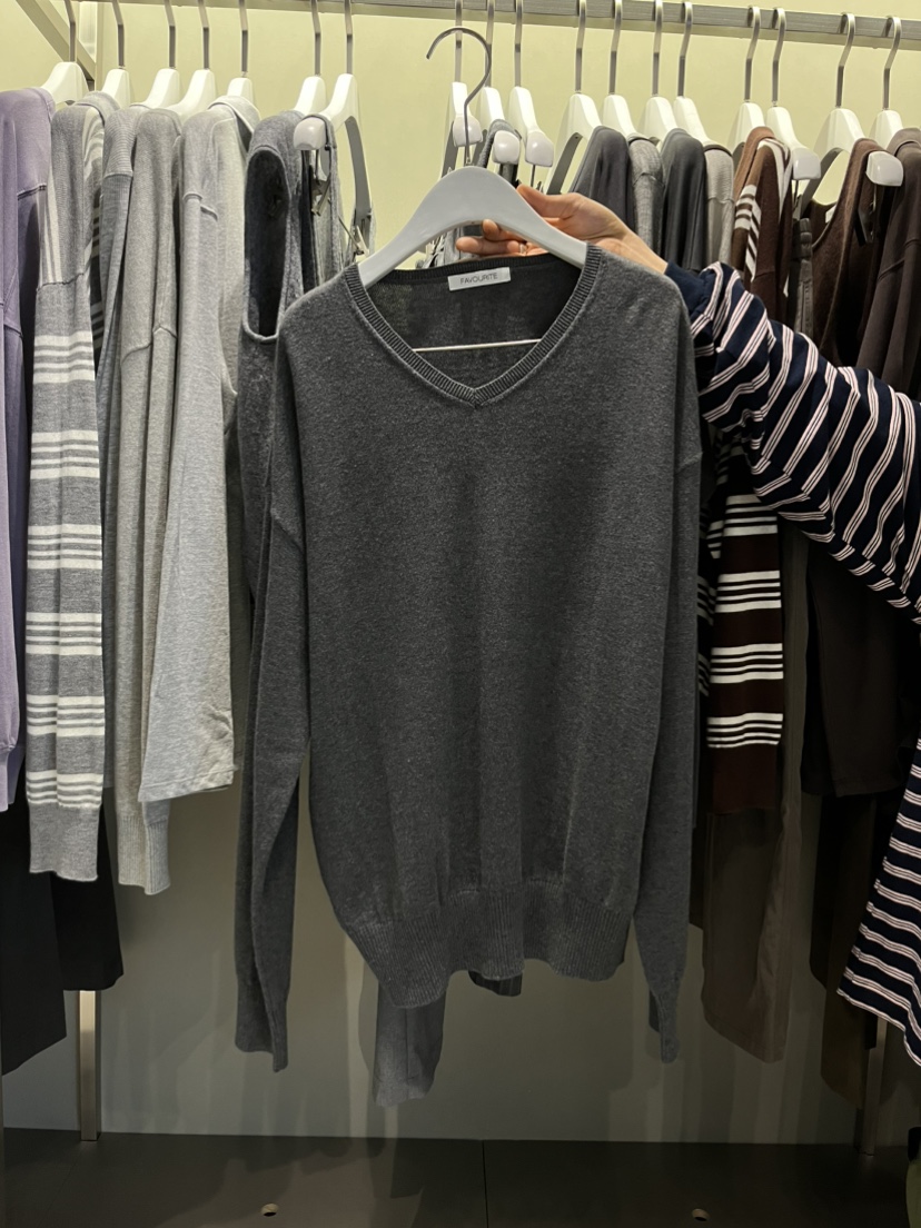 FAVE/FAVOURITE東大門㊣實拍女裝新品25秋冬職業針織衫羊絨FAVOURITE針織衫圖色4