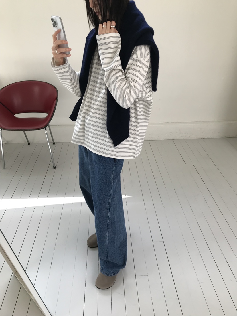 FAVE/FAVOURITE韓國直郵㊣女裝新款推薦時尚熱賣真品長袖T恤FAVOURITE長袖T恤