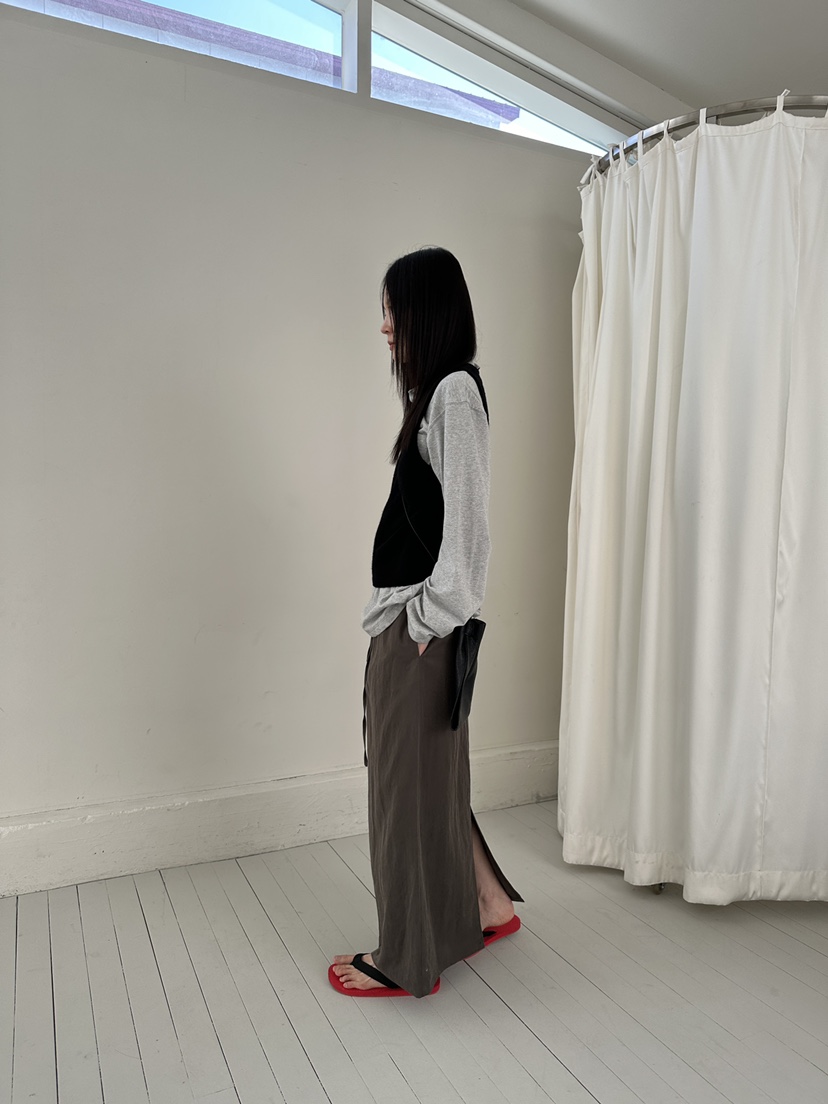 FAVE/FAVOURITE東大門㊣實拍女士新品職業人氣25秋冬休閑長裙FAVOURITE長裙
