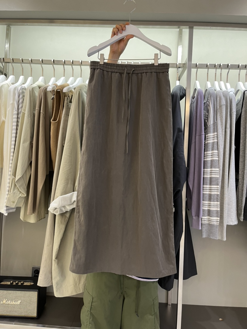 FAVE/FAVOURITE東大門㊣實拍女士新品職業人氣25秋冬休閑長裙FAVOURITE長裙圖色1