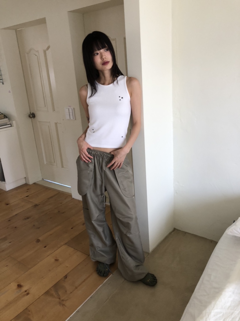 UN.TOY-언토이-T韓國代購㊣女裝新品人氣25秋冬休閑褲口袋UN.TOY休閑褲