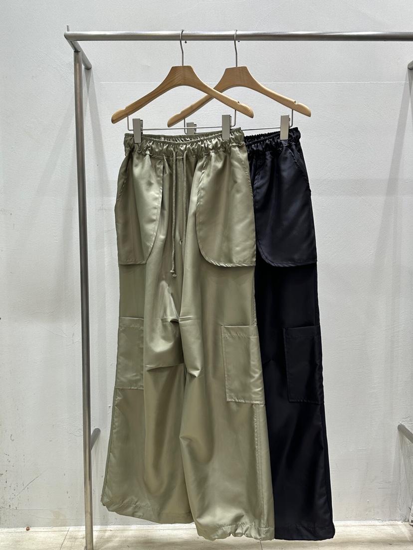 UN.TOY-언토이-T韓國代購㊣女裝新品人氣25秋冬休閑褲口袋UN.TOY休閑褲