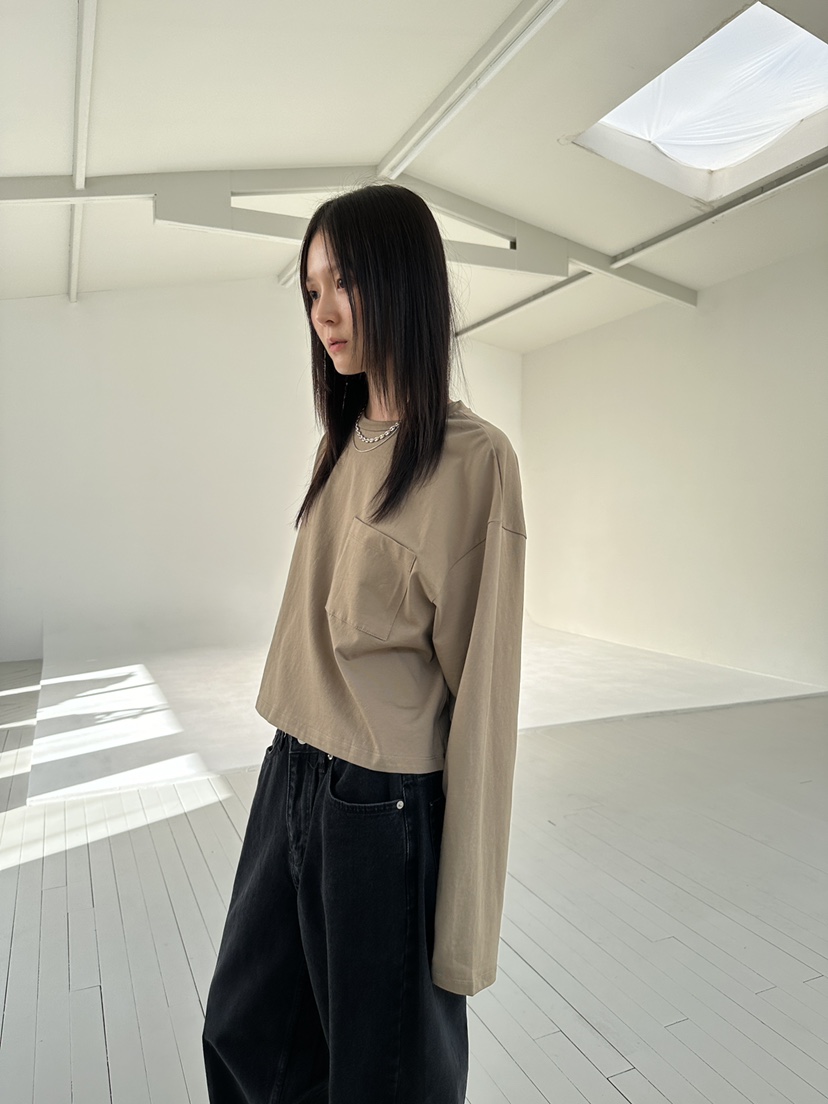 FAVE/FAVOURITE東大門㊣實拍女裝新款職業真品休閑長袖T恤FAVOURITE長袖T恤