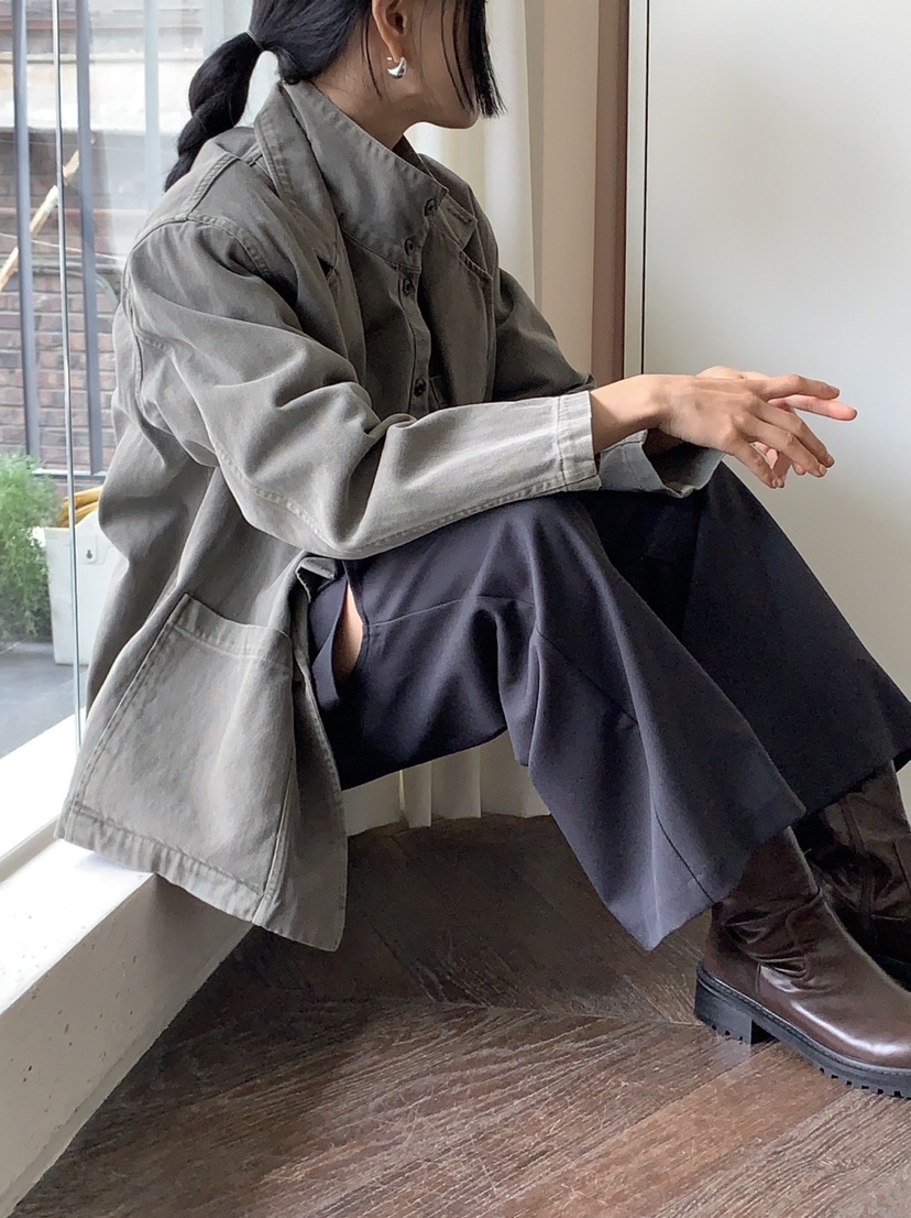 MILUI東大門㊣直郵女士新品人氣25秋冬休閑真品時尚職業夾克MILUI夾克
