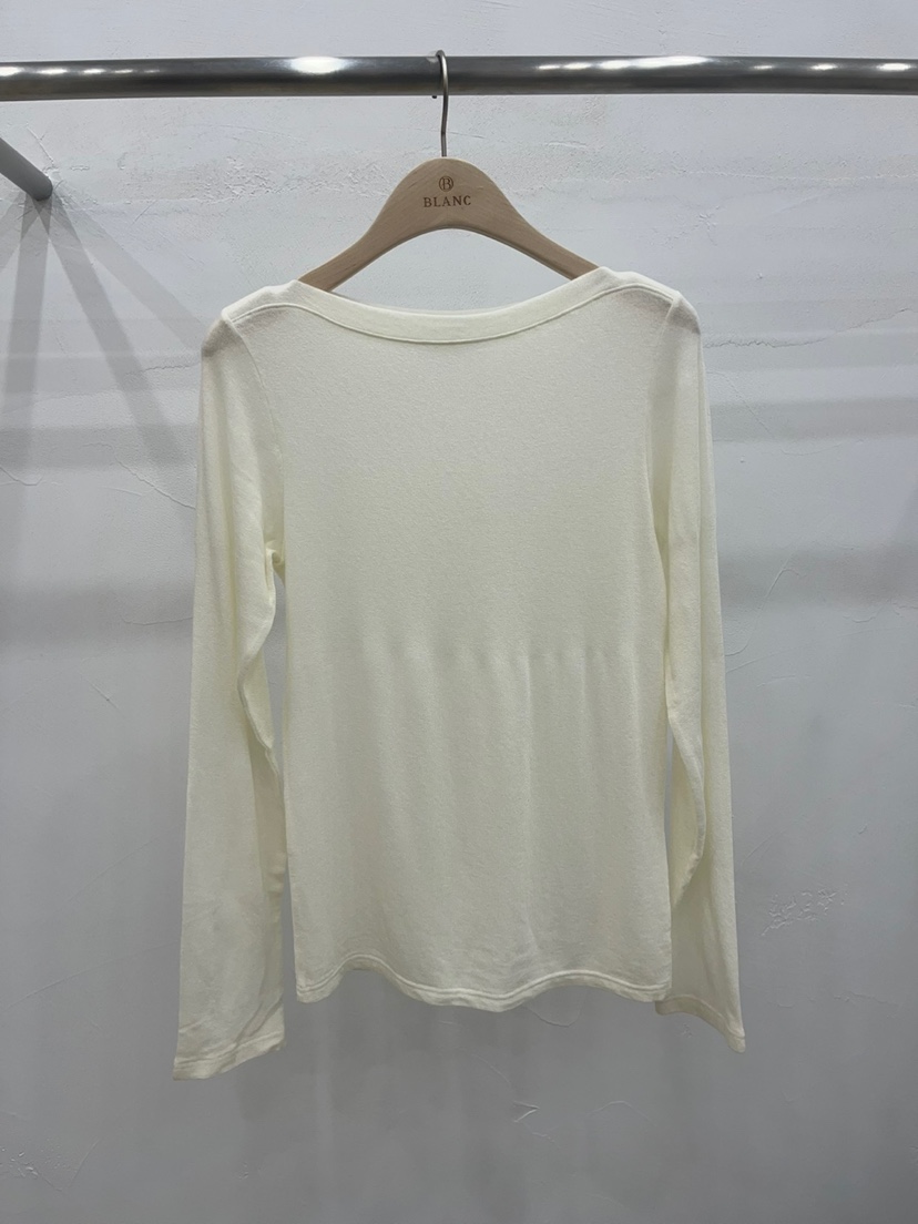 BLANC-A東大門㊣代購女裝新品推薦熱賣休閑真品25秋冬長袖T恤BLANC-A長袖T恤圖色1
