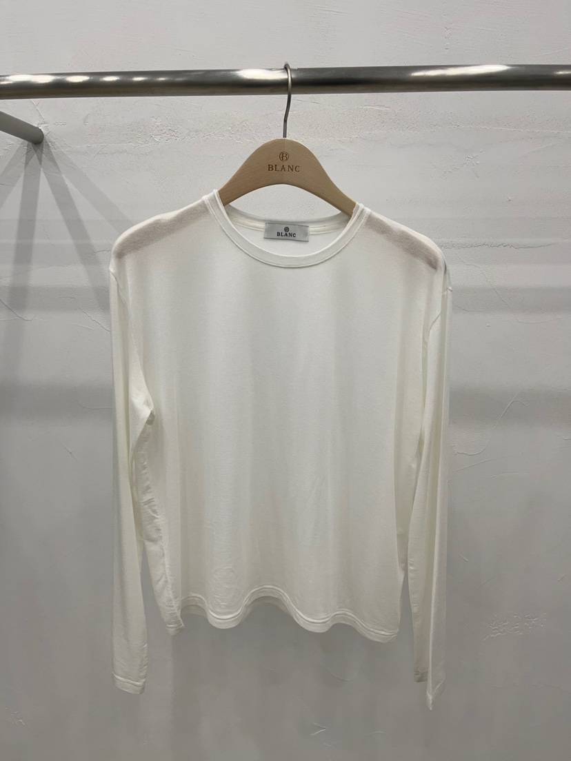 BLANC-A東大門㊣直郵女士新品時尚人氣真品推薦25秋冬長袖T恤BLANC-A長袖T恤圖色1