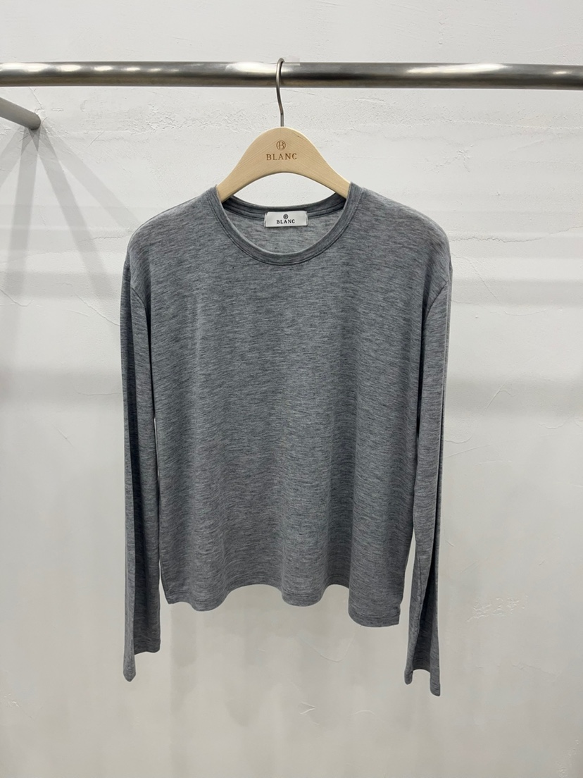 BLANC-A東大門㊣直郵女士新品時尚人氣真品推薦25秋冬長袖T恤BLANC-A長袖T恤圖色3