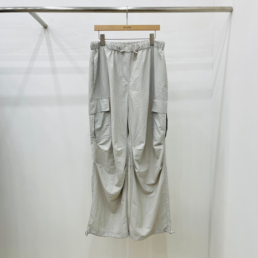 BLANC-A韓國代購㊣女裝新品熱賣推薦25秋冬真品休閑褲工裝BLANC-A休閑褲圖色2