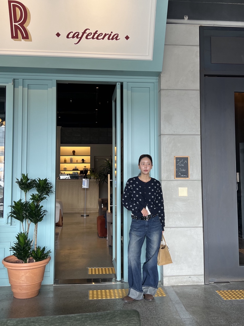 SUNDER MARKET東大門㊣直郵女裝新款休閑推薦牛仔褲不含腰帶SUNDER MARKET牛仔褲