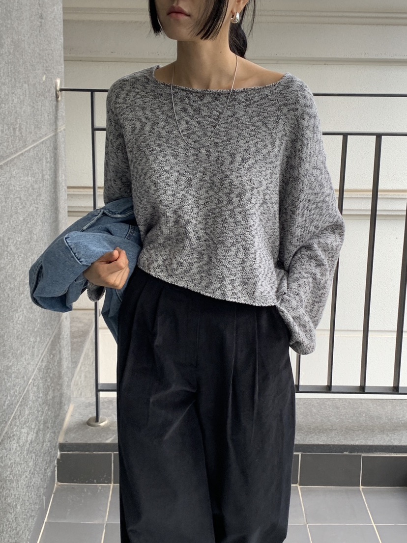 MILUI東大門㊣實拍女裝新品25秋冬職業時尚休閑真品熱賣針織衫MILUI針織衫