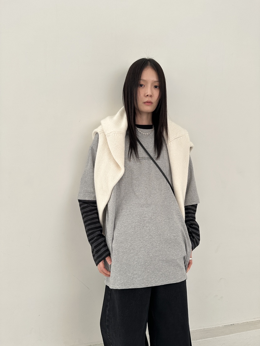 FAVE/FAVOURITE東大門㊣直郵女士新款真品推薦T恤不含披肩FAVOURITET恤圖色2