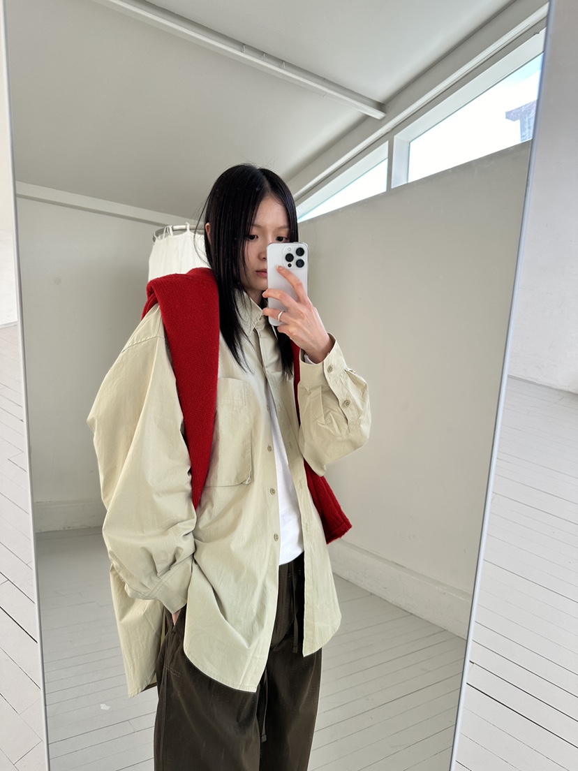 FAVE/FAVOURITE東大門㊣實拍女士新款推薦人氣襯衫蕾絲衫口袋FAVOURITE襯衫/蕾絲衫
