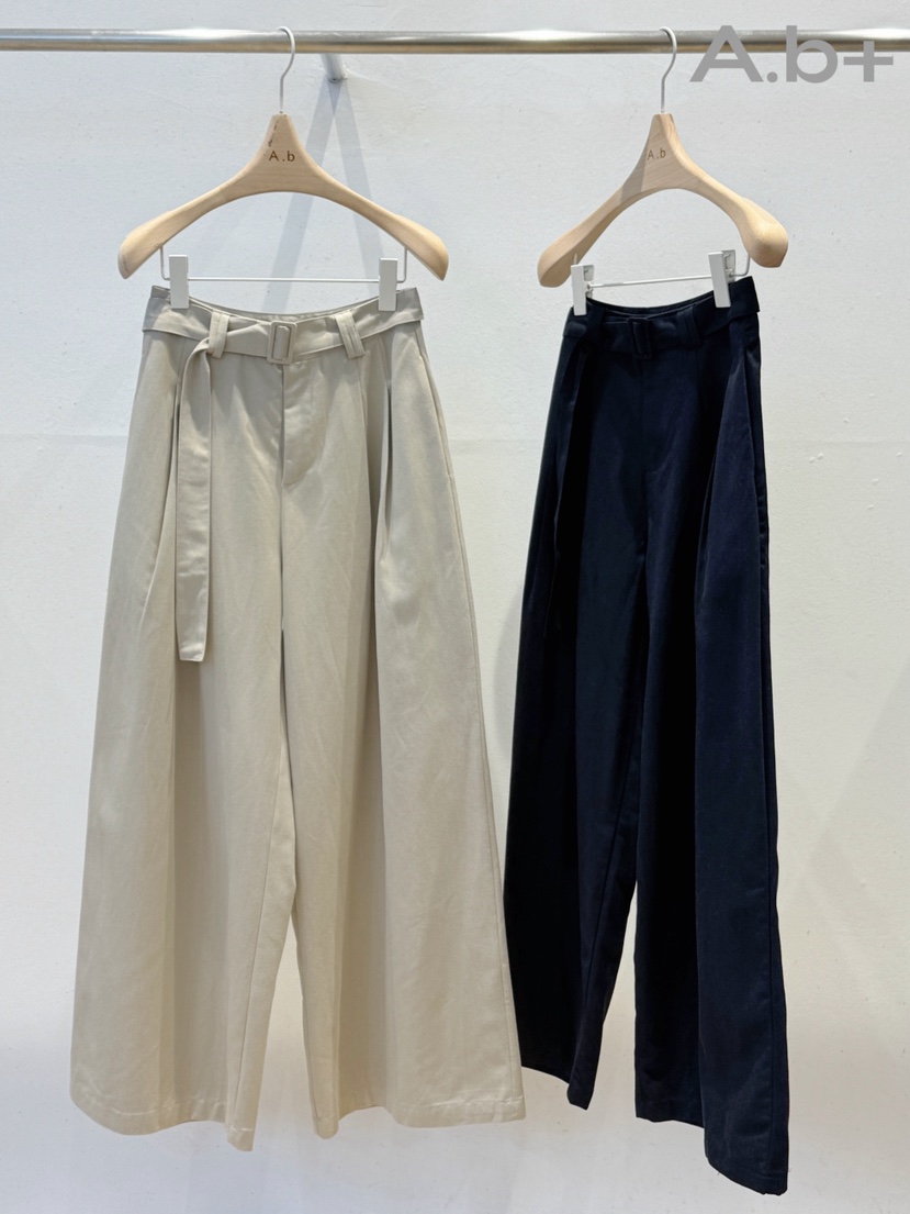 空東大門㊣實拍女士新品人氣職業25秋冬真品熱賣休閑褲含腰帶A.b/AUTUMN BEIGE休閑褲