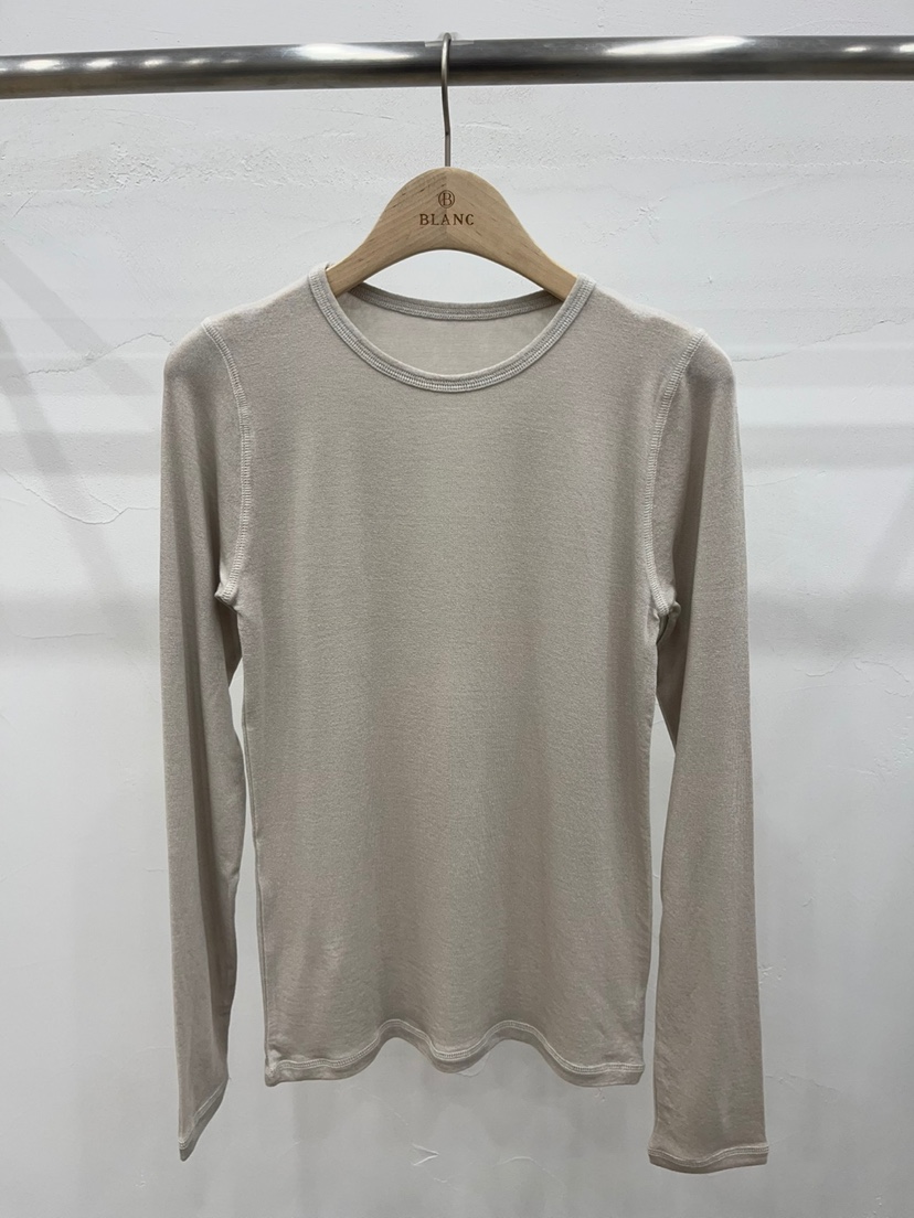 BLANC-A東大門㊣直郵女裝新品職業休閑推薦真品熱賣長袖T恤BLANC-A長袖T恤圖色2