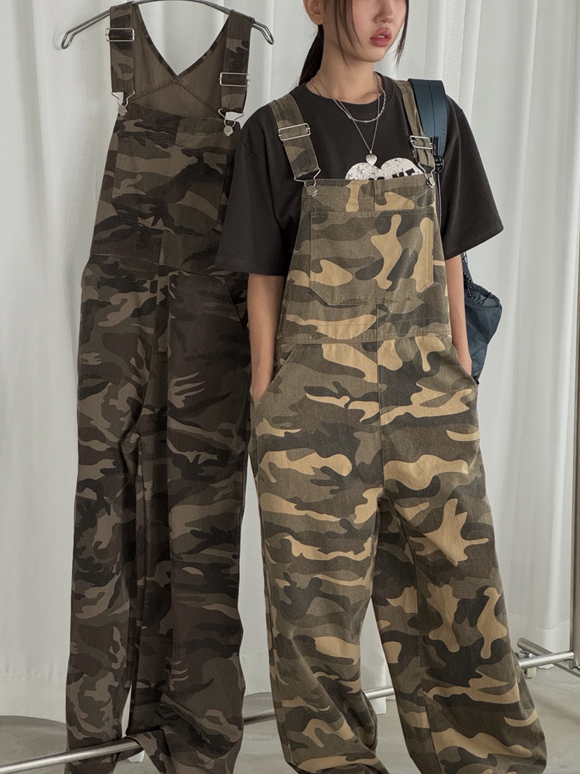 SUNDER MARKET東大門㊣直郵女士新品時尚25秋冬熱賣背帶褲SUNDER MARKET背帶褲
