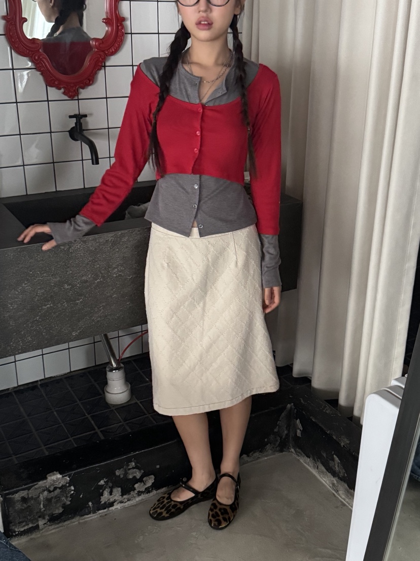 SUNDER MARKET韓國直郵㊣女裝新品職業時尚推薦半身裙中短裙SUNDER MARKET半身裙/中短裙