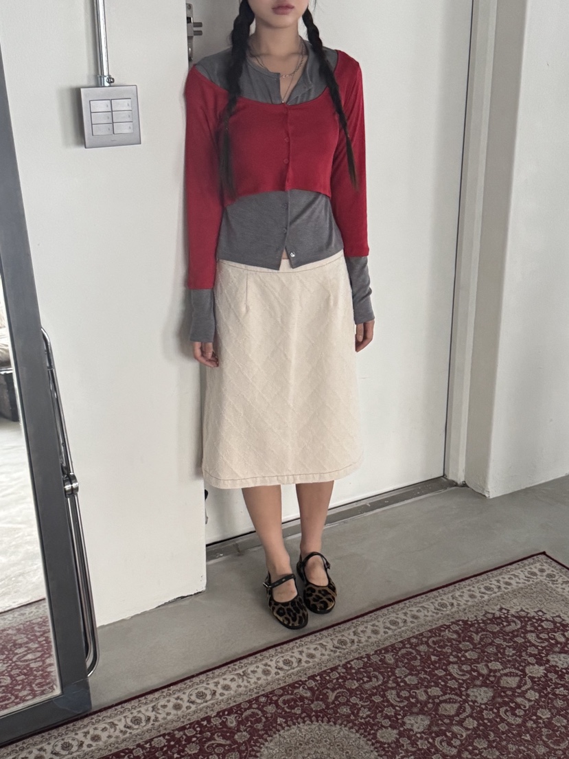 SUNDER MARKET韓國直郵㊣女裝新品職業時尚推薦半身裙中短裙SUNDER MARKET半身裙/中短裙