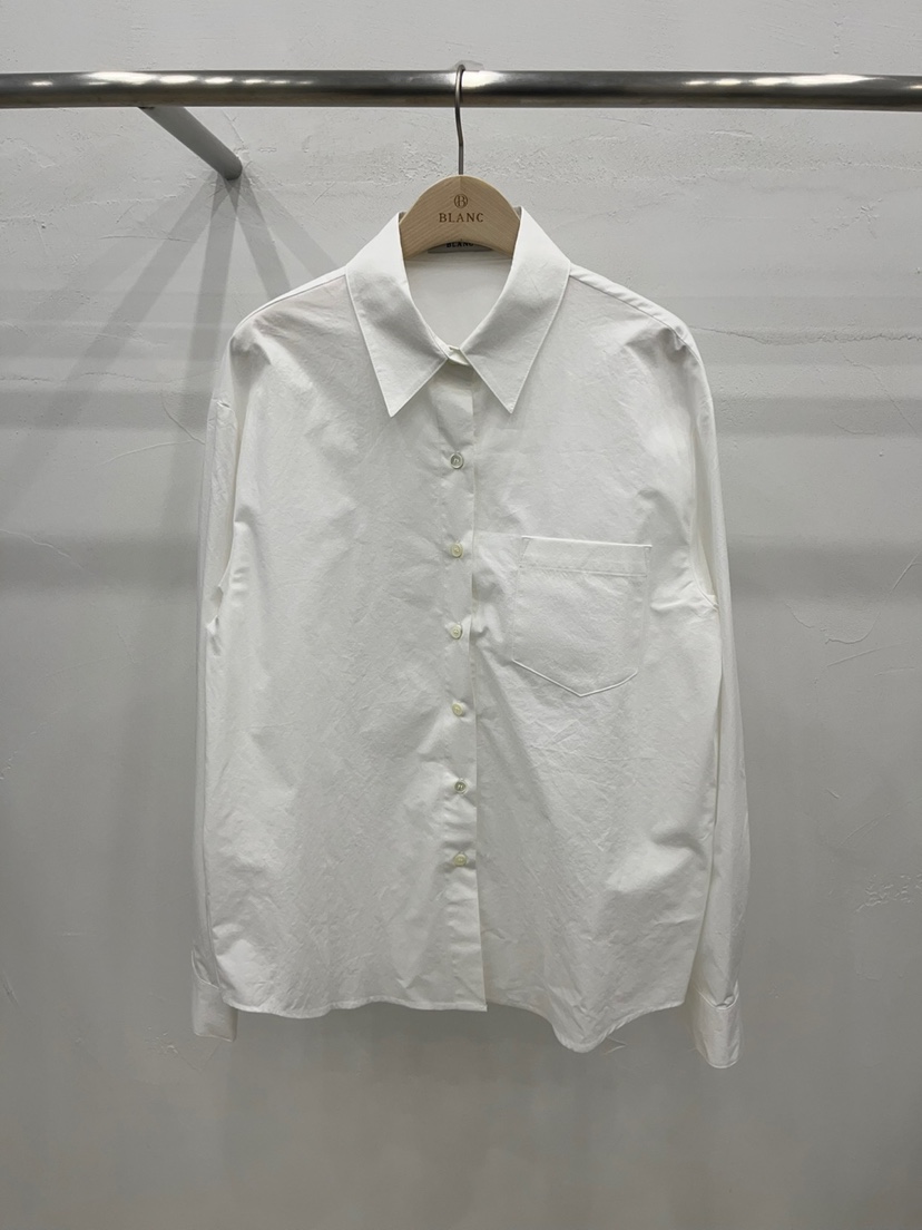 BLANC-A韓國代購㊣女裝新款時尚人氣25秋冬真品襯衫蕾絲衫BLANC-A襯衫/蕾絲衫圖色1
