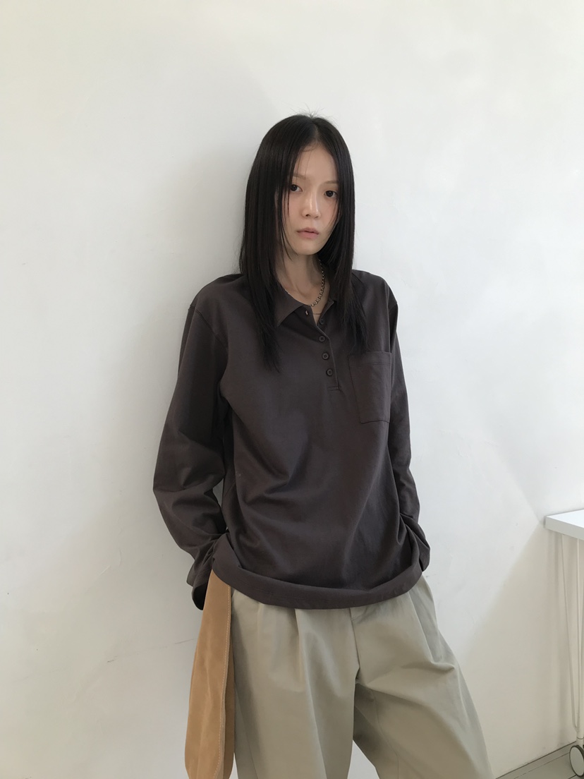 FAVE/FAVOURITE東大門㊣實拍女裝新品熱賣真品25秋冬長袖T恤FAVOURITE長袖T恤