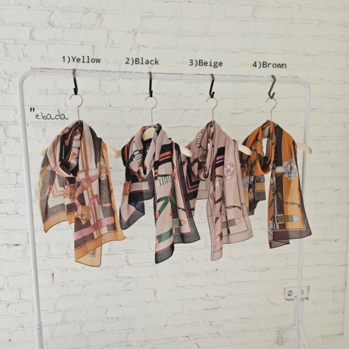 EBADA東大門㊣直郵女士新品職業真品推薦25秋冬休閑圍巾披肩EBADA圍巾/披肩