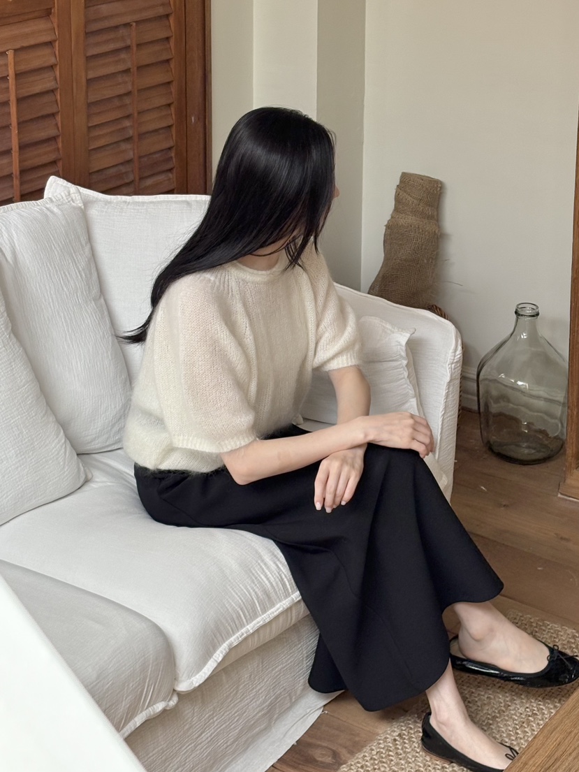 OHAO韓國代購㊣女裝新品人氣時尚真品推薦休閑職業25秋冬針織衫OHAO/HA MONG針織衫
